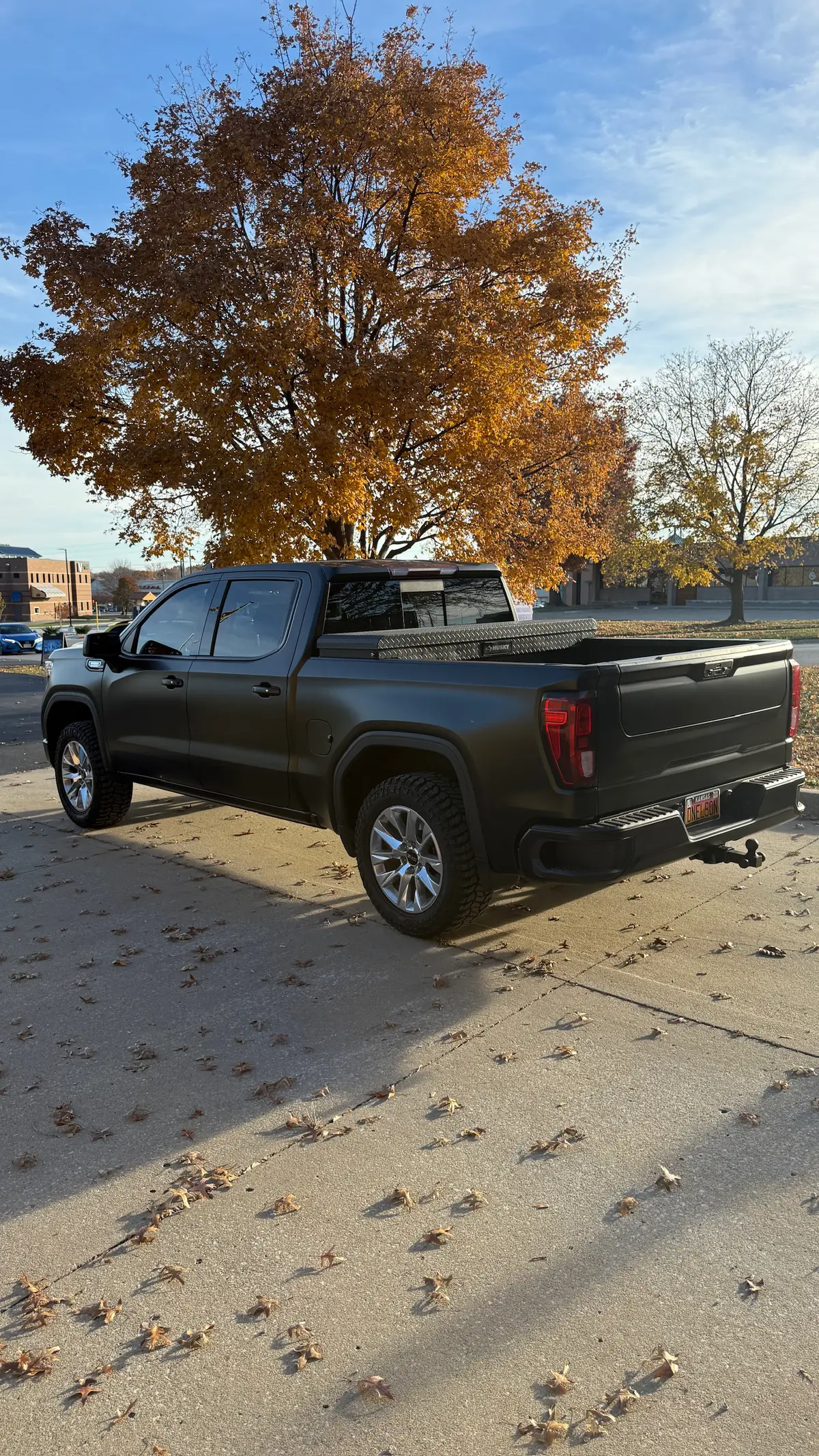 GMC Sierra 1500 color change wrap