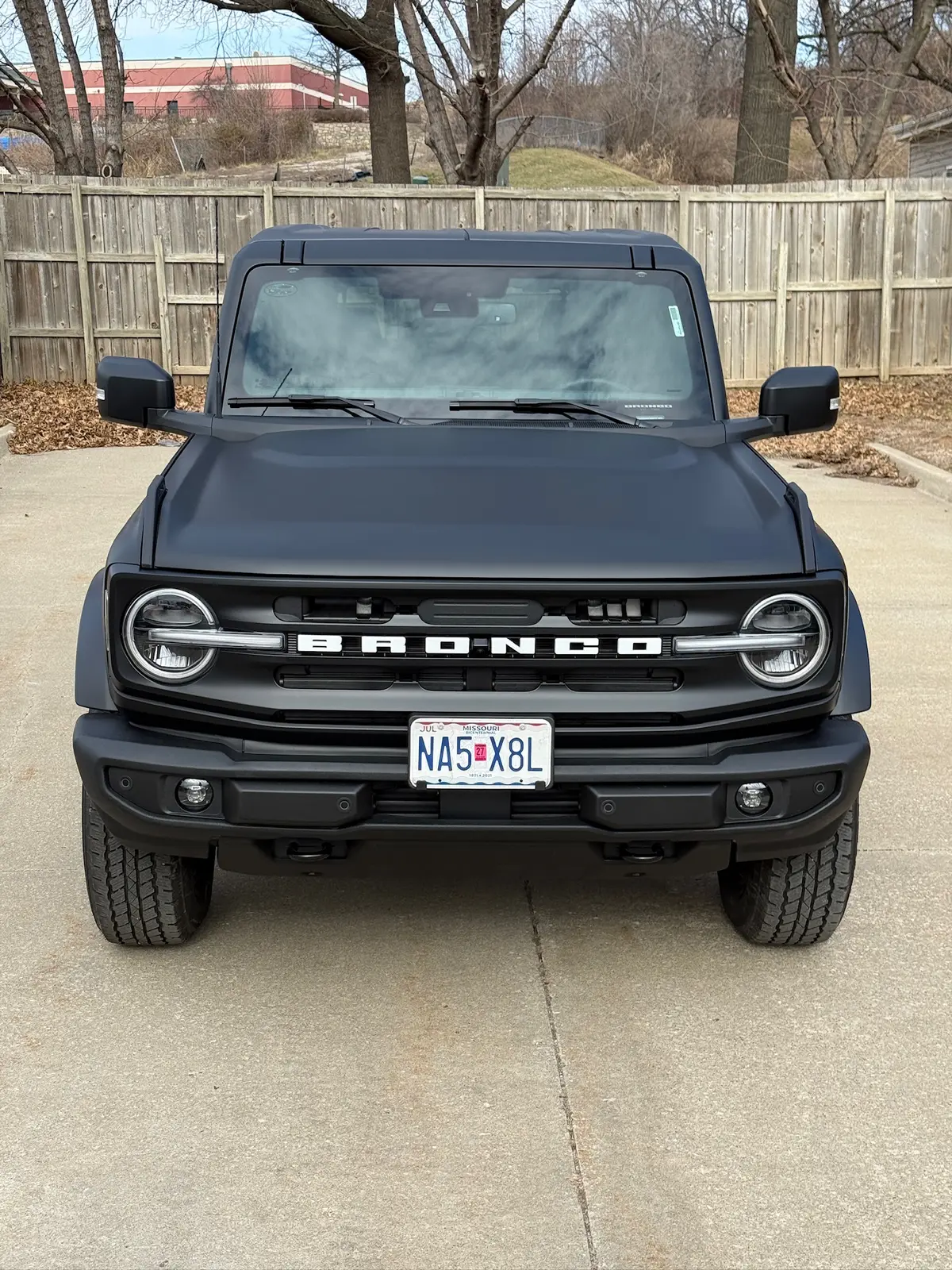 Ford Bronco color change wrap