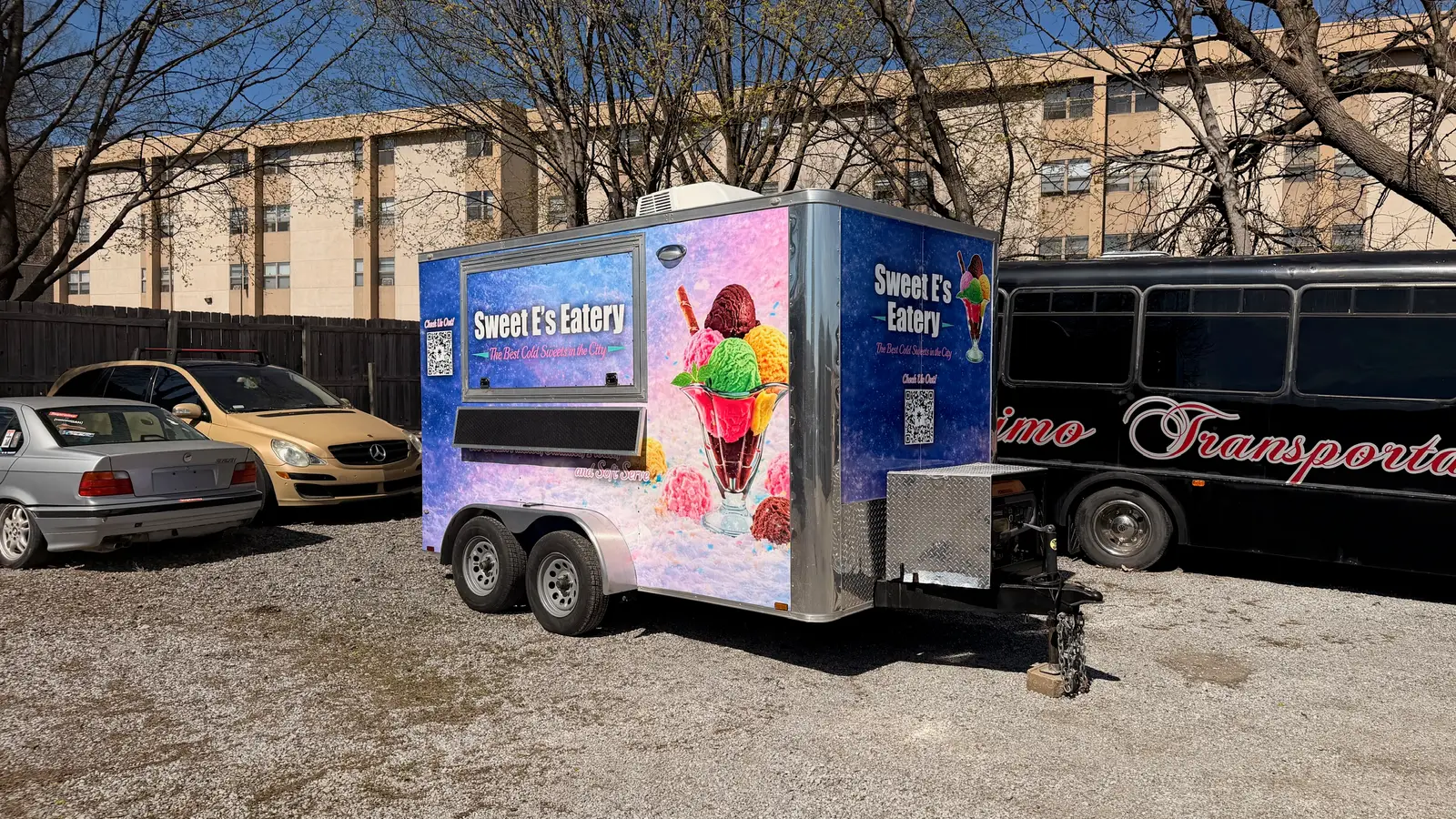 Concession Trailer commercial trailer wrap