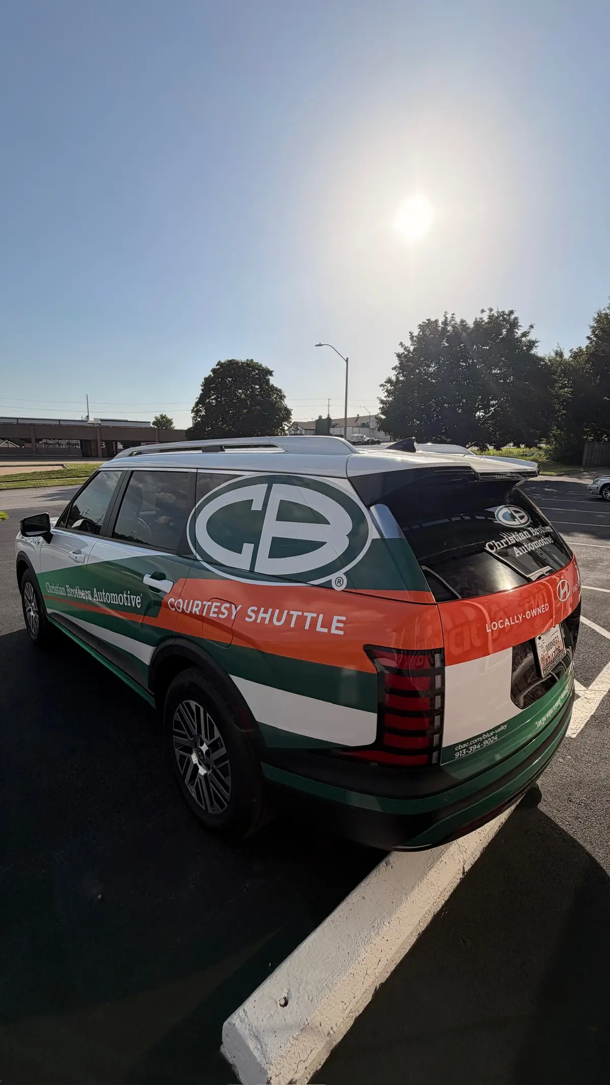 Hyundai Palisade commercial wrap