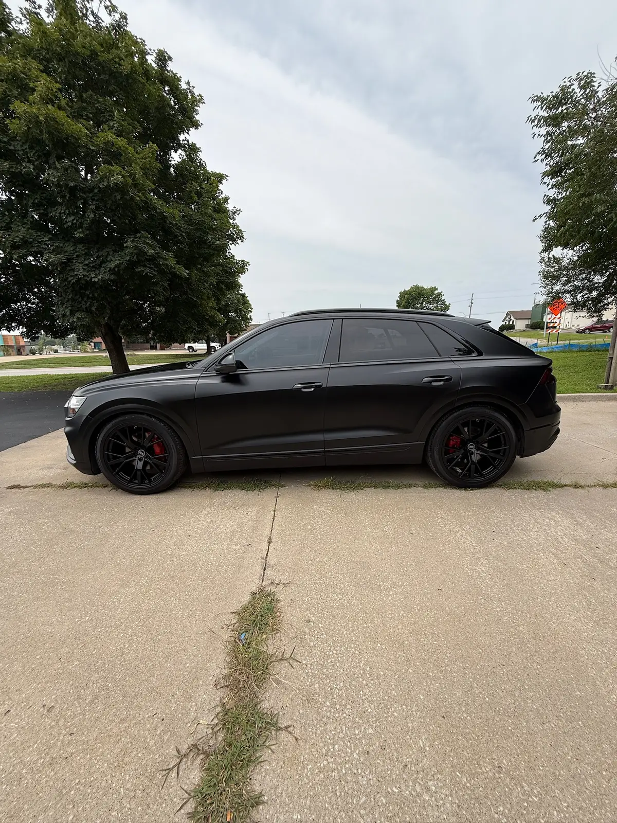 Audi Q8 color change wrap