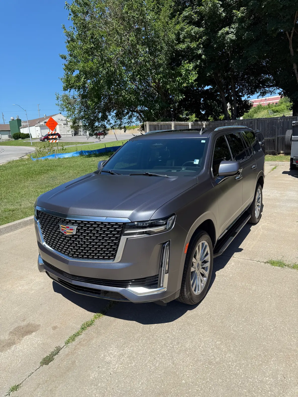 Cadillac Escalade color change wrap