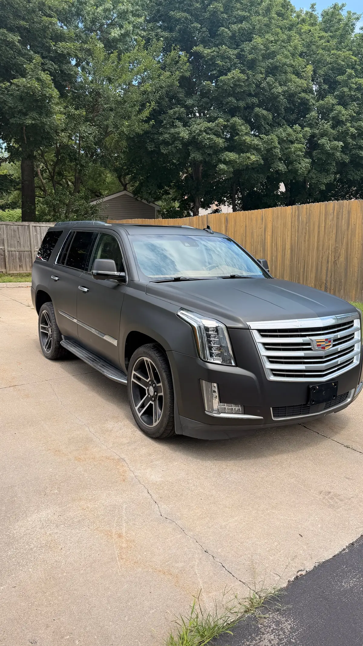 Cadillac Escalade color change wrap