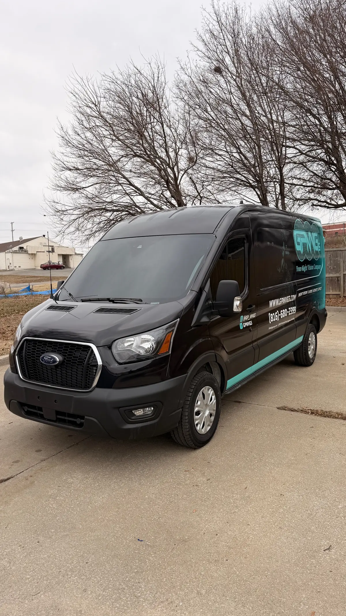 Ford Transit commercial wrap